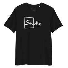 Load image into Gallery viewer, Shella Unisex organic cotton t-shirt (The Shellas Collection)
