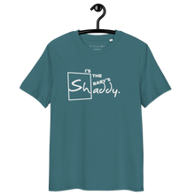 Load image into Gallery viewer, Shaddy Unisex organic cotton t-shirt (The Shellas Collection)
