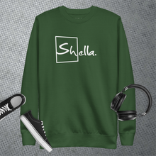 Load image into Gallery viewer, Shella Unisex Premium Sweatshirt (The Shellas Collection)
